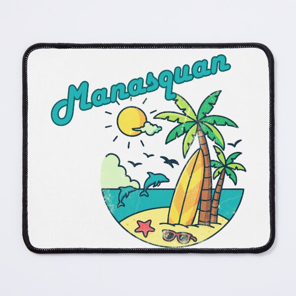 Item preview, Manasquan Beach Vibes | Retro Tropical Sunset Vacation Design designed and sold by DonnaRaine.