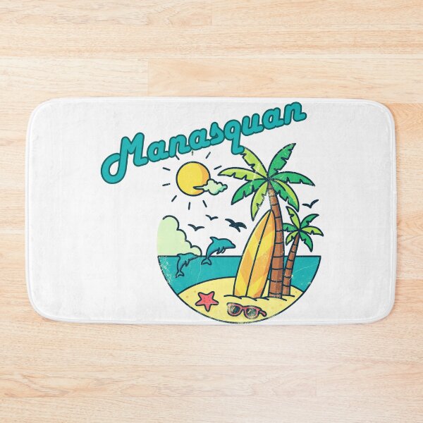 Item preview, Manasquan Beach Vibes | Retro Tropical Sunset Vacation Design designed and sold by DonnaRaine.