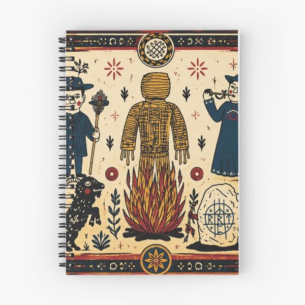 Item preview, Folk Ritual Fire Circle designed and sold by NiloStudio.