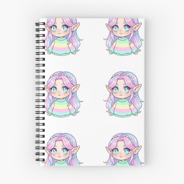 Item preview, Cute Pastel Pastel Elf Chibi Girl designed and sold by KaleChub.
