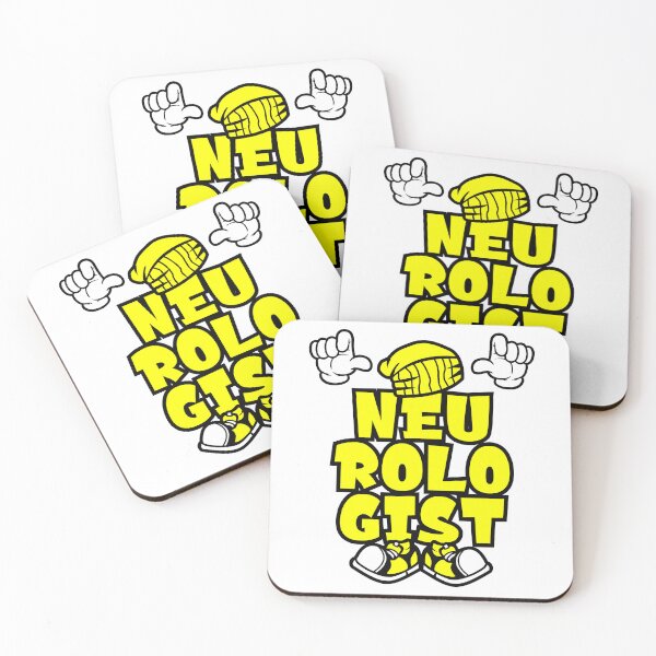 Item preview, NEUROLOGIST  - WORK Cartoon Character Bold Retro designed and sold by NFTWords.