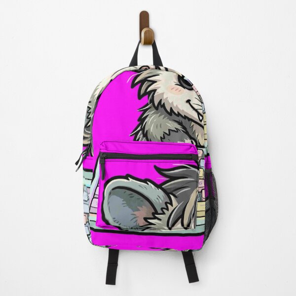 Item preview, Opossum Mechanical Keyboard Gremlin - Pastel RGB Clacky Keys designed and sold by Petringo.