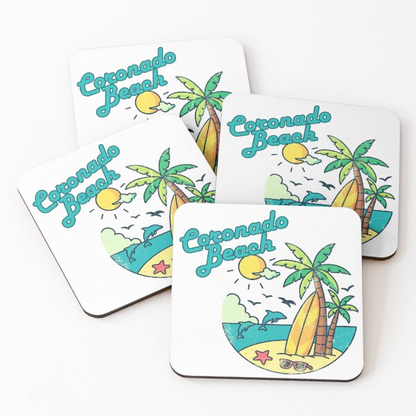 Item preview, Coronado Beach Vibes | Retro Tropical Sunset Vacation Design designed and sold by DonnaRaine.