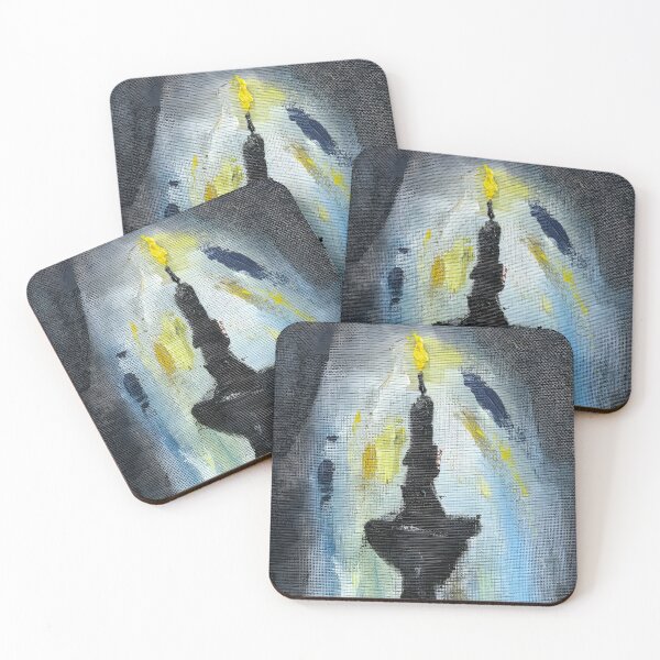 Item preview, Gothic Candle  Painting Art Print  designed and sold by ItsKatzie.