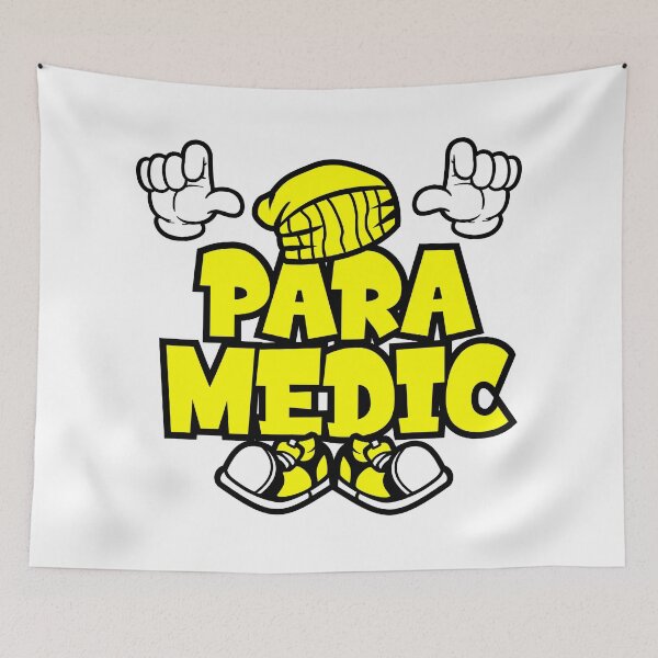 Item preview, PARAMEDIC - WORK Words Character Bold Retro designed and sold by NFTWords.