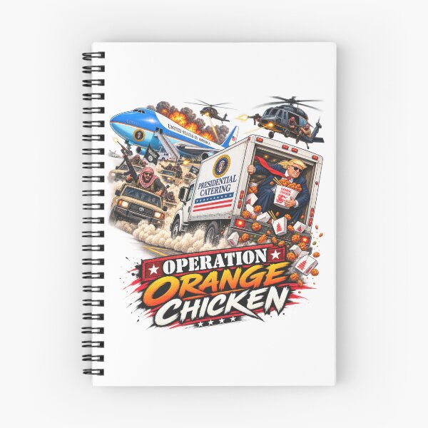 Item preview, Operation Orange Chicken – Trump Escape Mission designed and sold by SoulThread Studio.