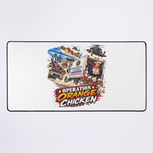 Item preview, Operation Orange Chicken – Trump Escape Mission designed and sold by SoulThread Studio.