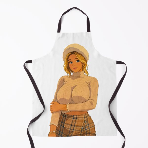 Item preview, Cozy Blonde Sweater Girl – Retro Cartoon Pin-Up designed and sold by Hollow Moon Studios..