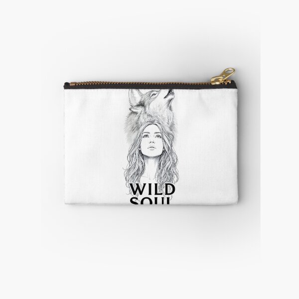 Item preview, Wild Soul | Wolf Woman | Howling Spirit Animal T-Shirt Design` designed and sold by Aliplus+.