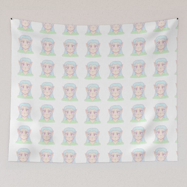 Item preview, Cute Pastel Elf Anime Girl Illustration designed and sold by KaleChub.