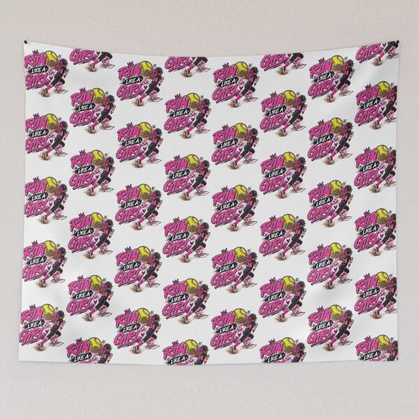 Item preview, Run Like a Girl Pink designed and sold by With-Odin.