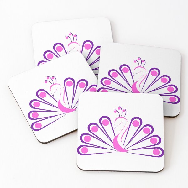 Item preview, Pink and Purple Peacock designed and sold by Risa-C.