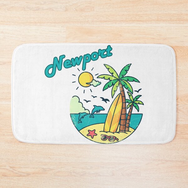 Item preview, Newport Oregon Beach Vibes | Retro Tropical Sunset Vacation Design designed and sold by DonnaRaine.