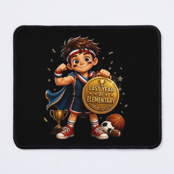Item preview, First Day of My Last Year in Elementary,Little Champion Last Year Of Elementary School Sports All Star designed and sold by Crystal-Tree.