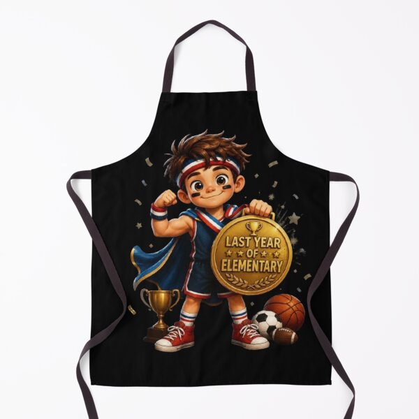 Item preview, First Day of My Last Year in Elementary,Little Champion Last Year Of Elementary School Sports All Star designed and sold by Crystal-Tree.