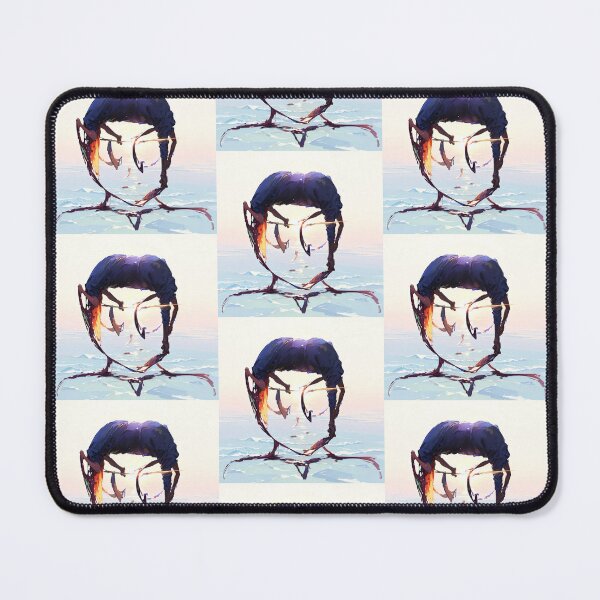 Item preview, Surreal Abstract Figure Arching Over Frozen Landscape designed and sold by KaleChub.