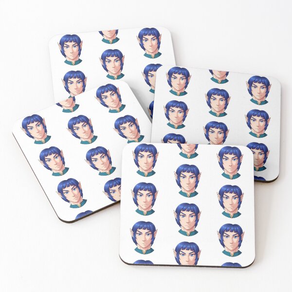 Item preview, Digital Illustration of Blue Haired Elf Character designed and sold by KaleChub.