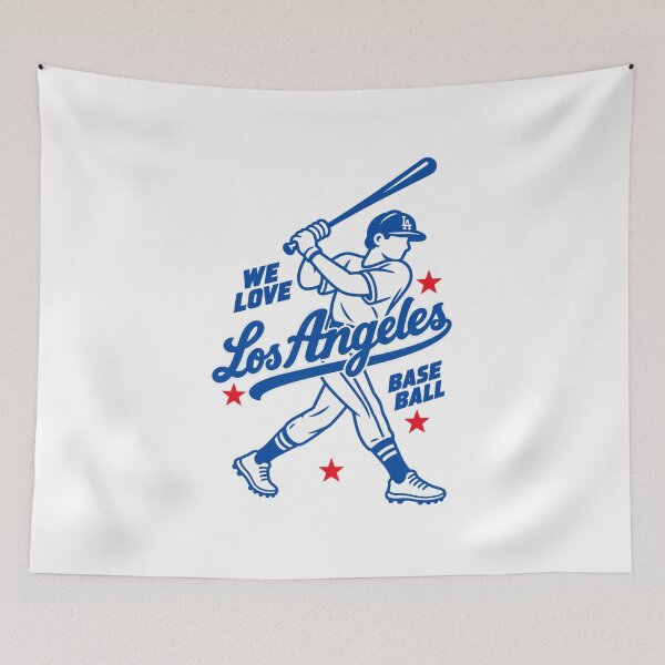 Item preview, We Love Los Angeles Baseball Vintage Batter designed and sold by GhostDawgs.