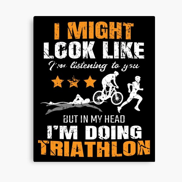 Wandbilder Triathlon Redbubble