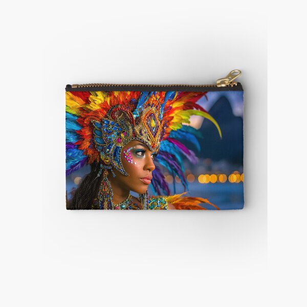 Item preview, Vibrant Carnival Performer Against Scenic Background designed and sold by Artessie.