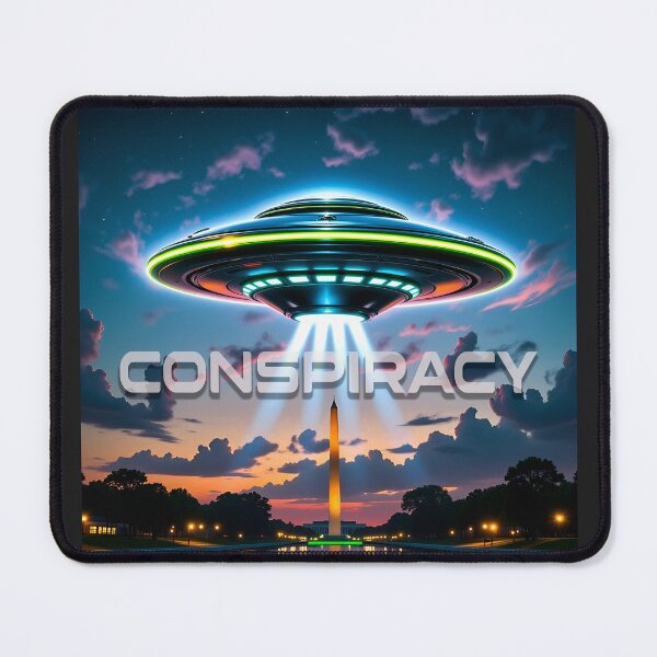 Item preview, Conspiracy over DC designed and sold by aliengalaxiesglobal.