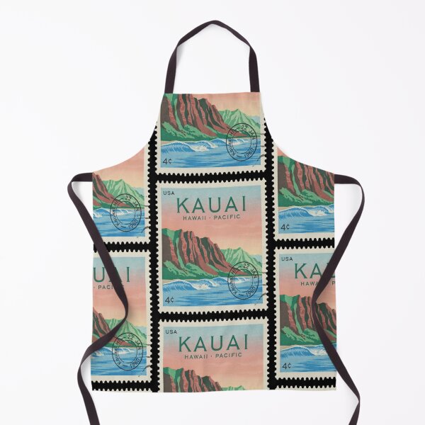 Item preview, Kauai Hawaii Na Pali Coast Emerald Ridge Stamp Sticker designed and sold by stickercuffs.