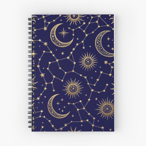 Item preview, Celestial Gold Sun Moon & Stars Seamless Pattern designed and sold by Dabis26.