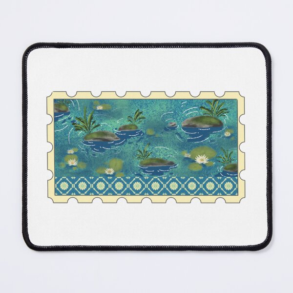 Item preview, Water Lilies Pond designed and sold by DaisyilleArt.