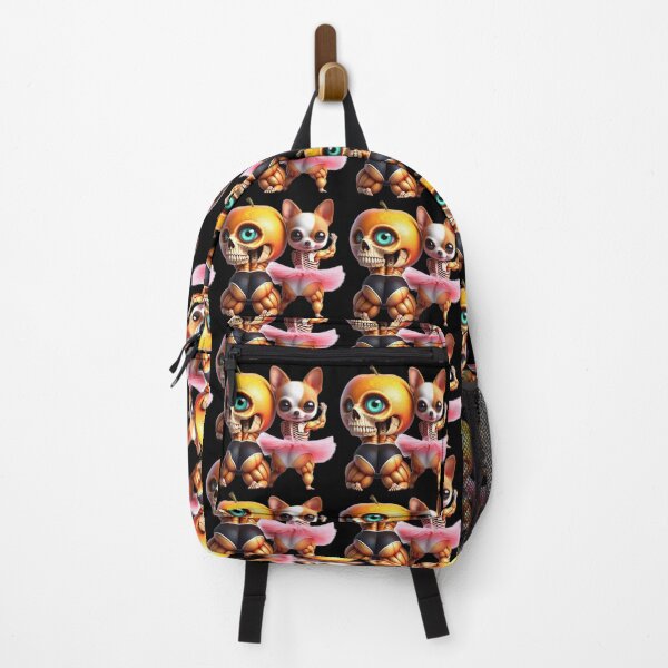 Item preview, Buff Chihuahua Ballerina and Peach Skull Monster designed and sold by LujziWorld.