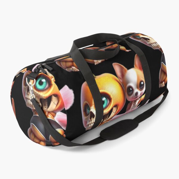 Item preview, Buff Chihuahua Ballerina and Peach Skull Monster designed and sold by LujziWorld.