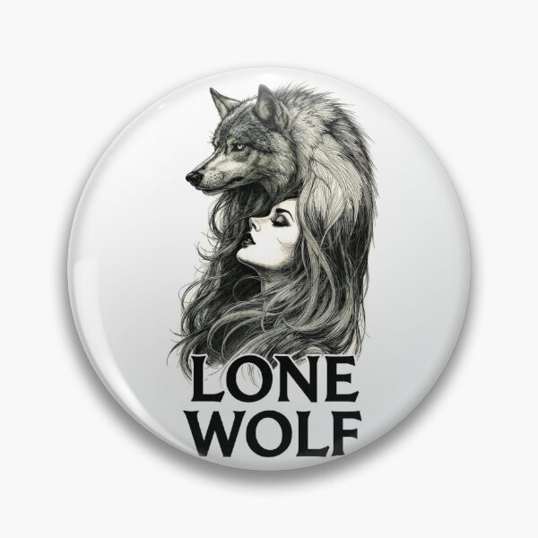 Item preview, Lone Wolf | Wolf Woman | Howling Spirit Animal T-Shirt` designed and sold by Aliplus+.