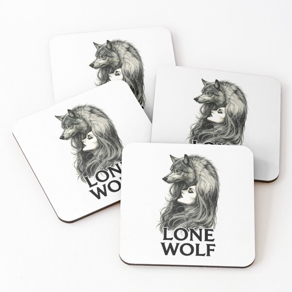 Item preview, Lone Wolf | Wolf Woman | Howling Spirit Animal T-Shirt` designed and sold by Aliplus+.
