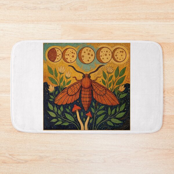 Item preview, The dragonfly and the phases of the moon designed and sold by Helios Be. Lavsh.