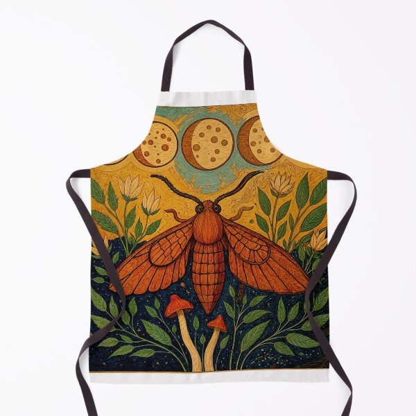 Item preview, The dragonfly and the phases of the moon designed and sold by Helios Be. Lavsh.