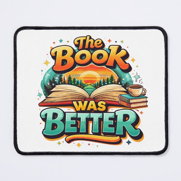 Item preview, The Book Was Better Funny Reading Lover Bookish Design. designed and sold by The-T-In-Retro.