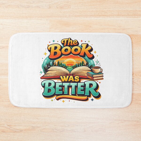 Item preview, The Book Was Better Funny Reading Lover Bookish Design. designed and sold by The-T-In-Retro.