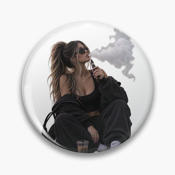 Item preview, Urban Vapor Girl – Feminine Streetwear Vape Aesthetic designed and sold by House of Taste Vape Designs.