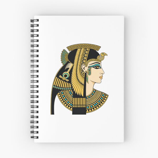 Item preview, An Egyptian queen or goddess is depicted in this profile illustration. designed and sold by GulfSignature.
