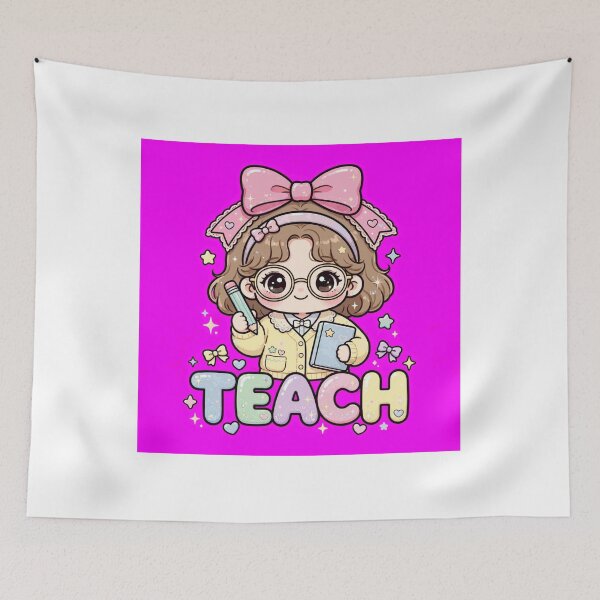 Item preview, Coquette Teacher Pink Bow Pastel - Y2K Teacher Aesthetic designed and sold by Petringo.