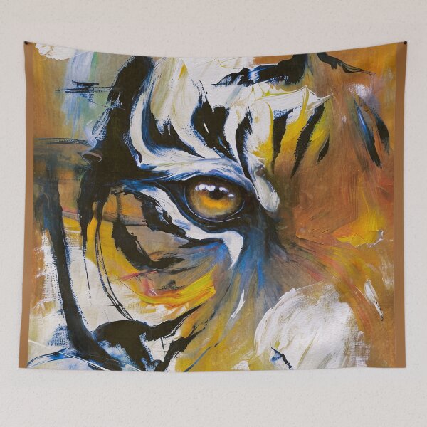 Item preview, Expressionist Tiger Eye designed and sold by caracatita75.