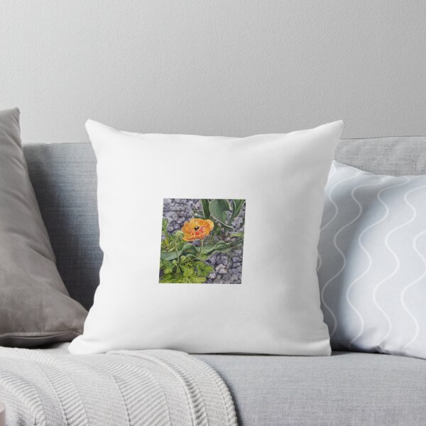 Item preview, Vibrant Orange Flora in Stone Garden  designed and sold by SofiaByCruti.