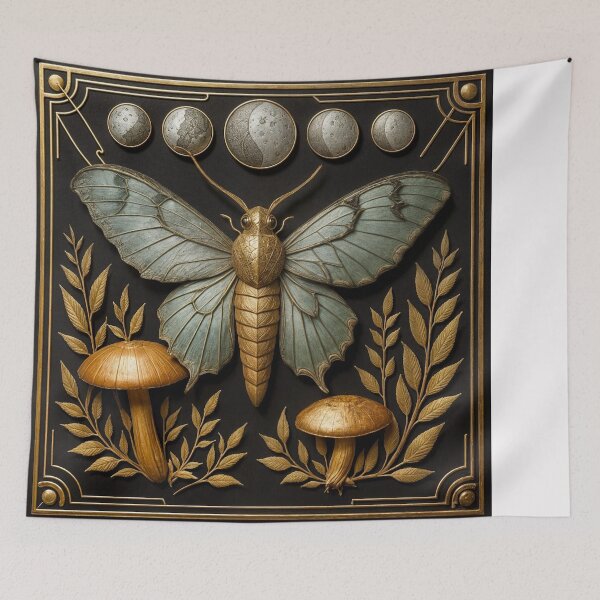 Item preview, The dragonfly and the phases of the moon #2 designed and sold by Helios Be. Lavsh.
