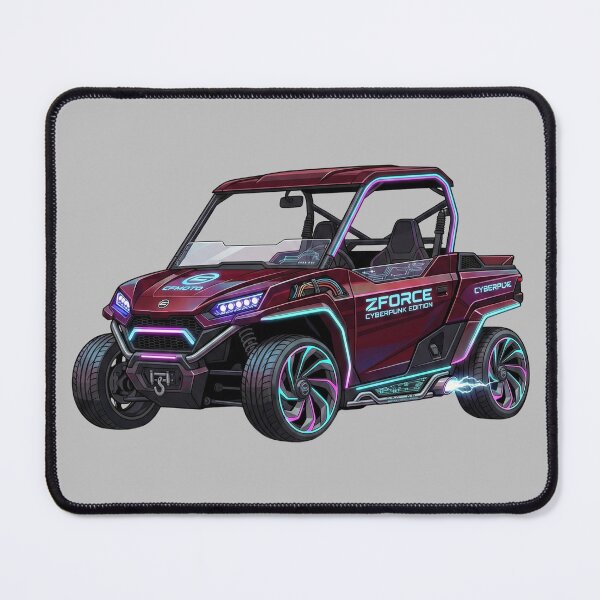 Item preview, CFMOTO ZForce Cyberpunk Edition Futuristic Neon UTV Graphic designed and sold by Motorline44.