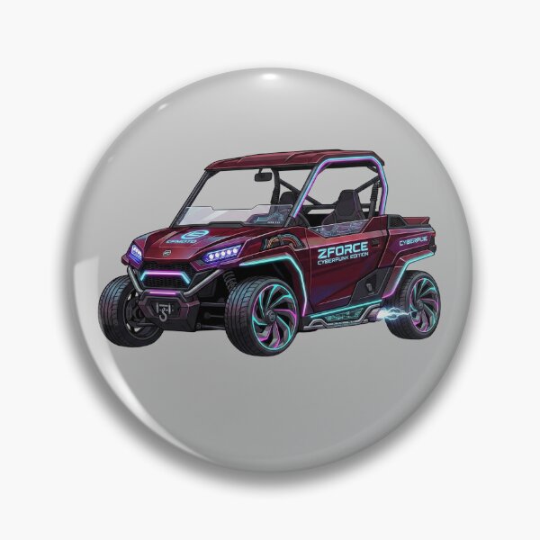 Item preview, CFMOTO ZForce Cyberpunk Edition Futuristic Neon UTV Graphic designed and sold by Motorline44.