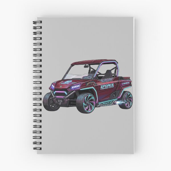 Item preview, CFMOTO ZForce Cyberpunk Edition Futuristic Neon UTV Graphic designed and sold by Motorline44.