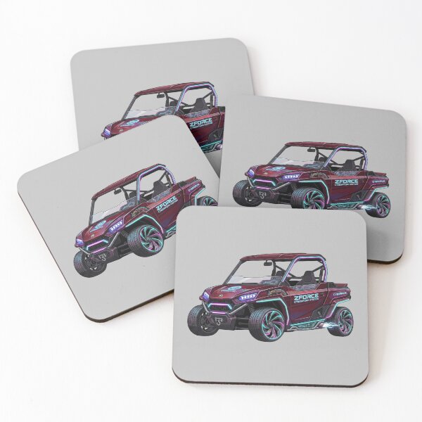 Item preview, CFMOTO ZForce Cyberpunk Edition Futuristic Neon UTV Graphic designed and sold by Motorline44.