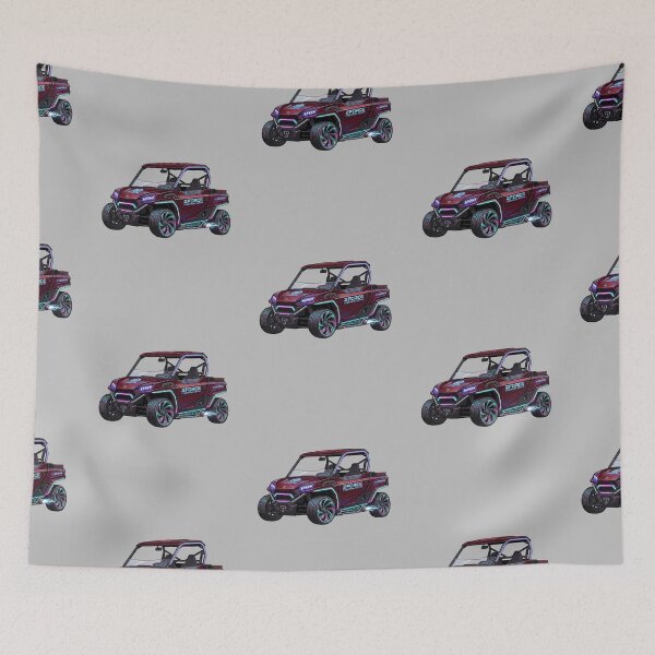 Item preview, CFMOTO ZForce Cyberpunk Edition Futuristic Neon UTV Graphic designed and sold by Motorline44.