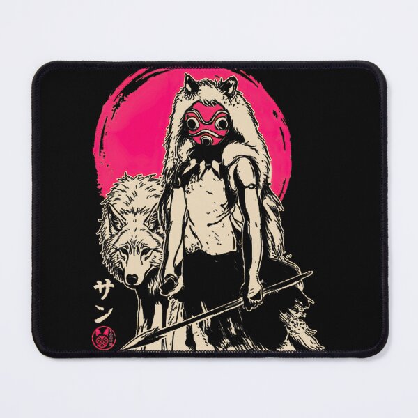 Item preview, Princess Mononoke Forest Spirit Anime Art - San And Ashitaka Studio Ghibli Design ⭐⭐⭐⭐⭐ designed and sold by Herconscious.