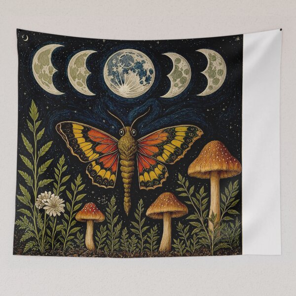 Item preview, The dragonfly and the phases of the moon #3 designed and sold by Helios Be. Lavsh.