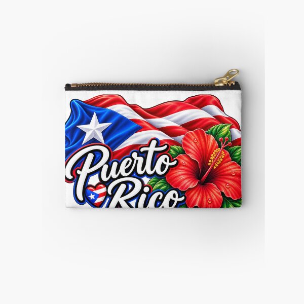 Item preview, Puerto Rico Flag & Hibiscus Sticker – Boricua Pride designed and sold by Gladys Art Studio.